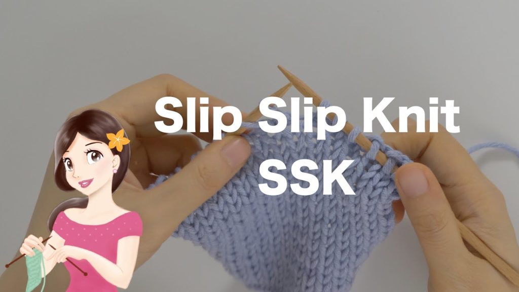 How to Slip Slip Knit SSK KnitCraft