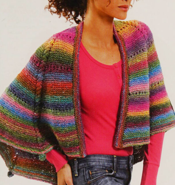 SHAWL WITH CABLES KNIT PATTERN (FREE) KnitCraft