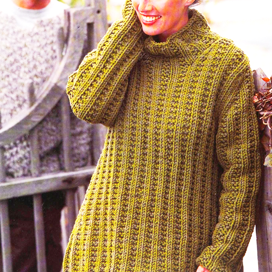 Textured Tunic Knit Pattern – KnitCraft