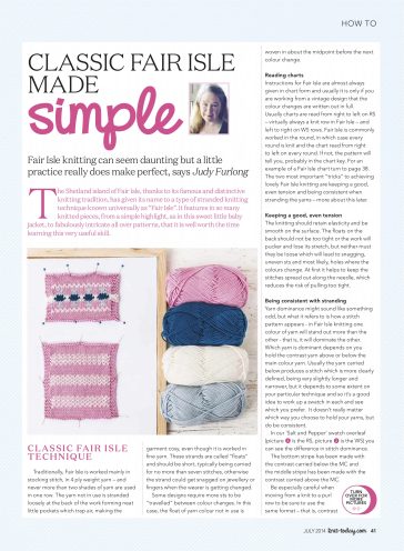 How to Make Fair Isle Knit Pattern